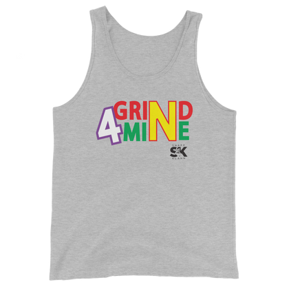 Grind 4 Mine Unisex Tank Top (Black SK)